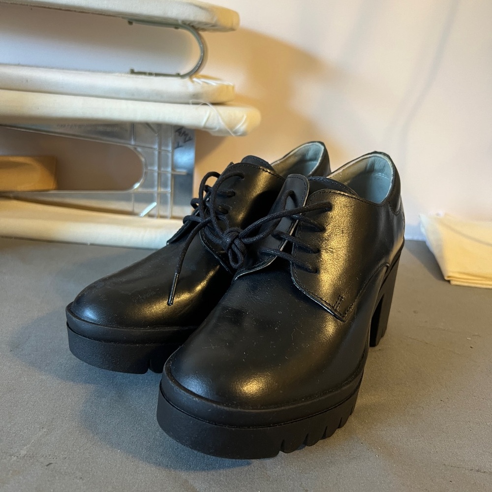 Fly London heeled loafers
